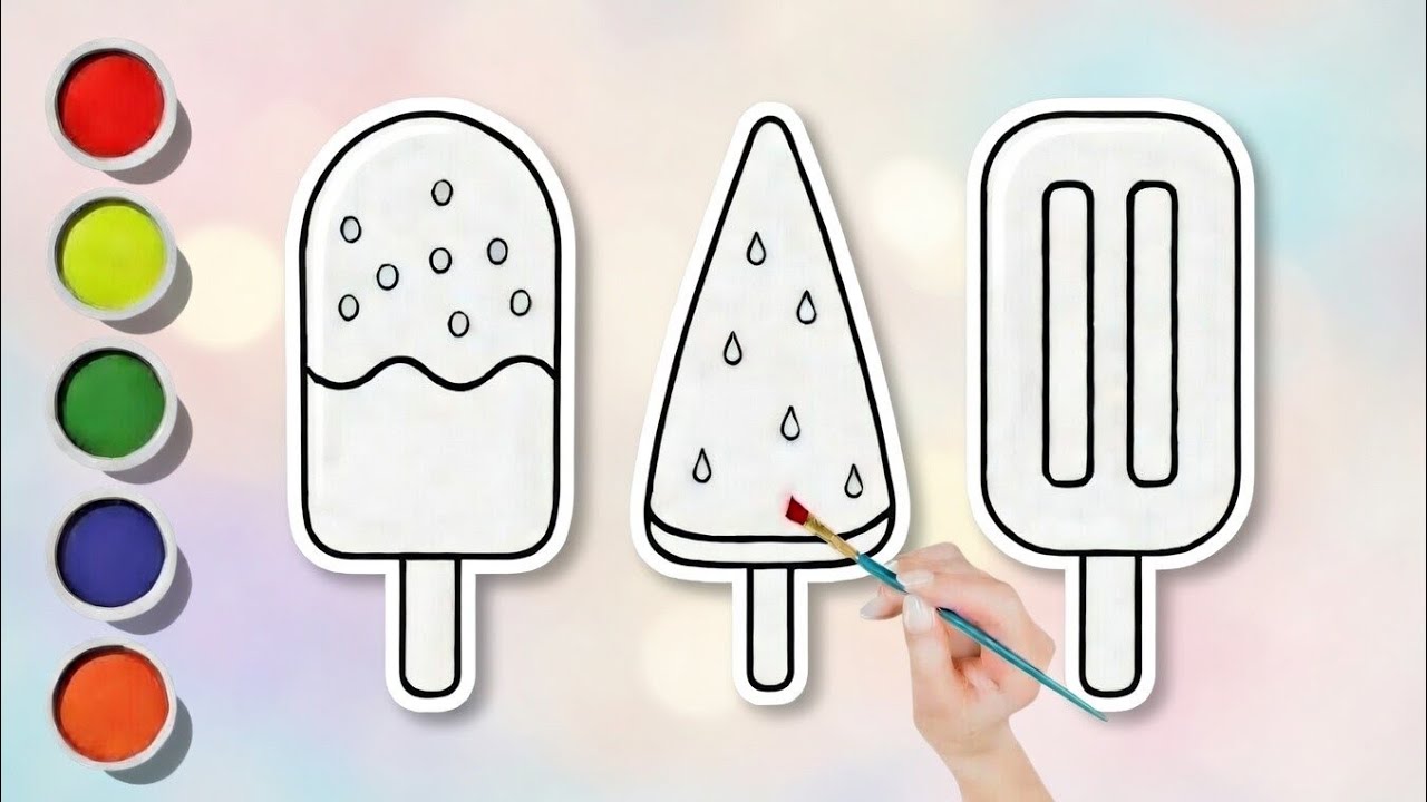 Простые рисунки для детей | 30 минут очень простых и милых рисунков! 🖍️✨