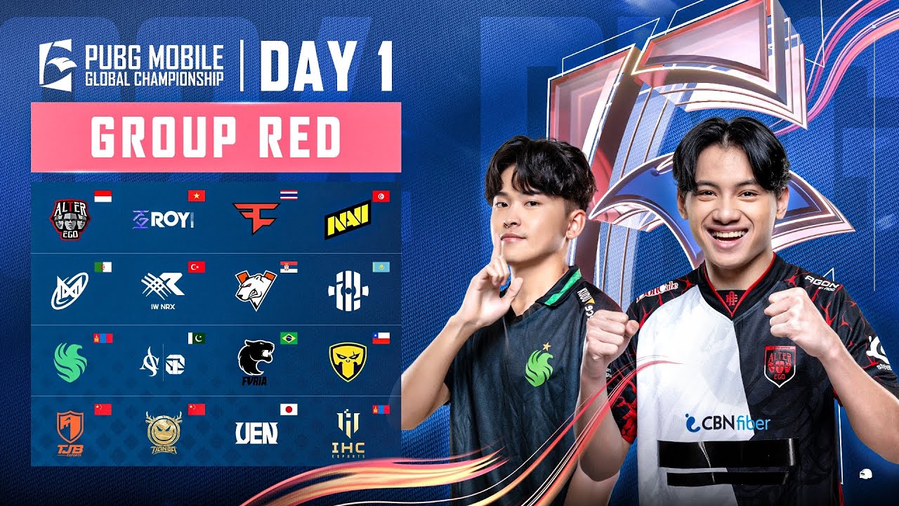 [EN] 2024 PMGC League | Group Red Day 1 | PUBG MOBILE Global Championship