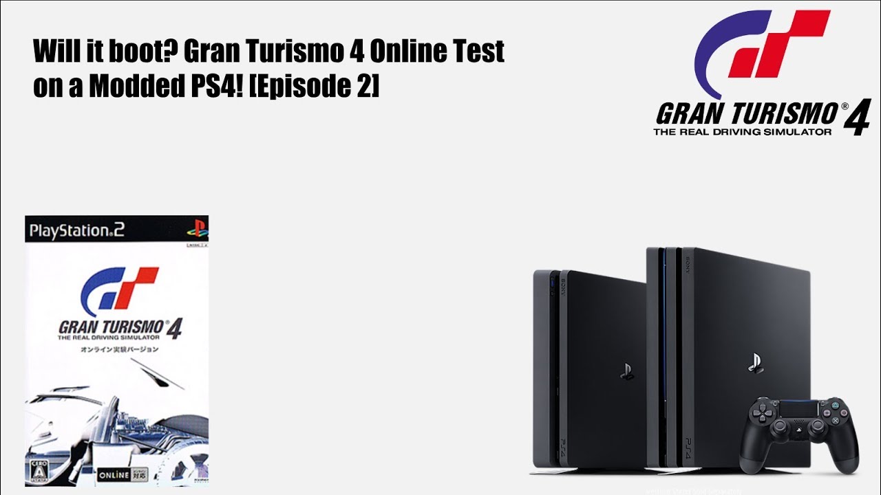 Will It Boot?! Gran Turismo 4 Online Test On a Modded PS4! [Episode 2] #GranTurismo4 #GT4 #PS2
