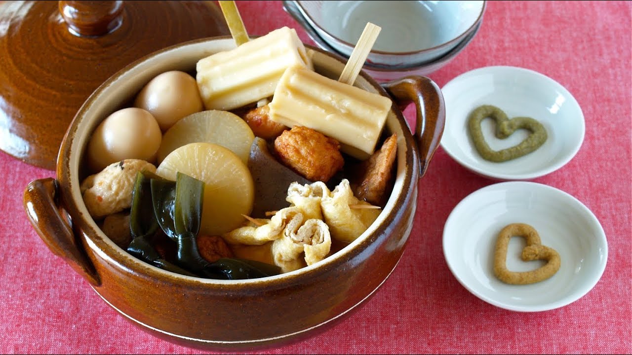 How to Make Oden (Japanese Hot Pot) and Ochazuke 美味しいおでんとおでんだし茶漬けの作り方 - OCHIKERON - CREATE EAT HAPPY