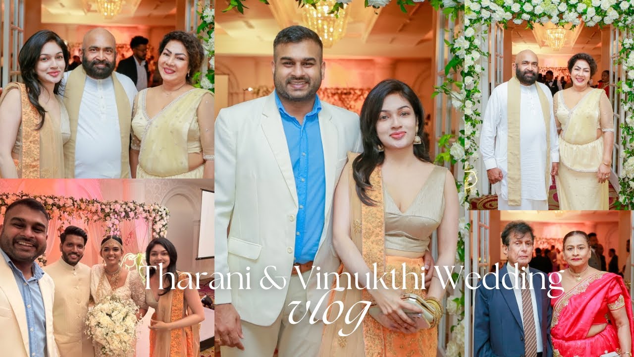 සිංහල VLOG|JANUARY WEDDING GUNGU WEDS 💍VIMUKTHI| BATHIYA & SANTHUSH