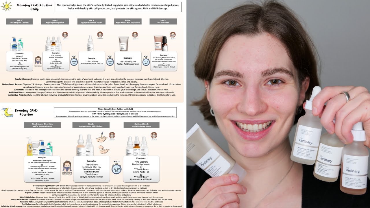 The Ordinary Skincare Routine for Whiteheads and Enlarged Pores
