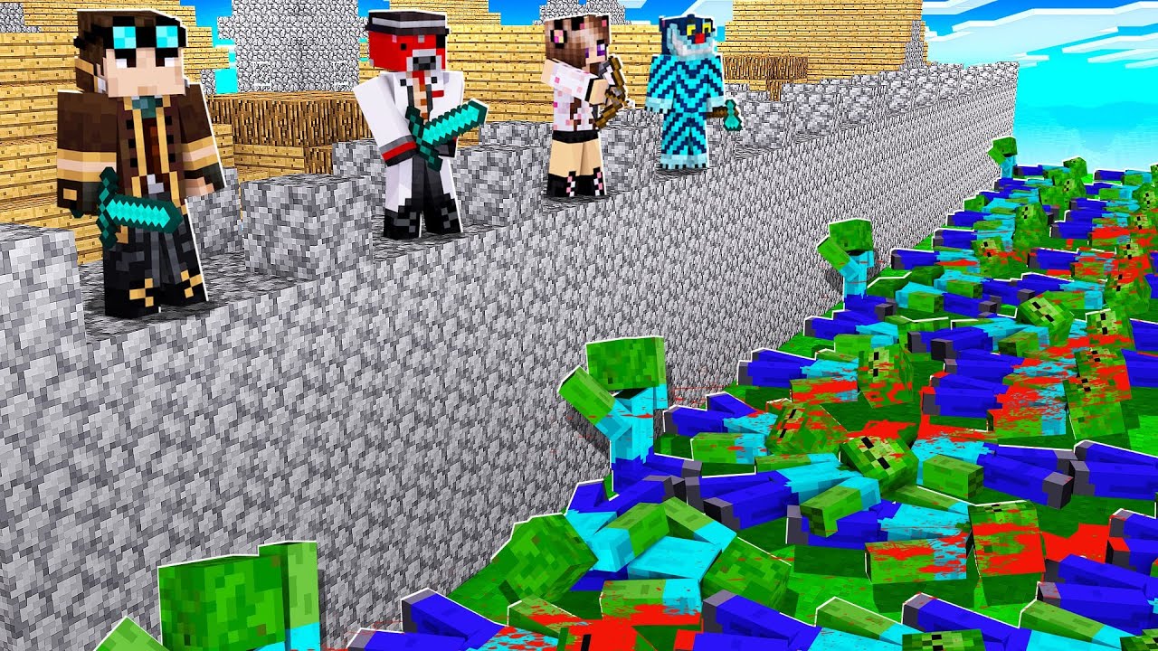 ABBIAMO UCCISO 1.000.000 ZOMBIE! Minecraft Invasione 2 Ep. 35