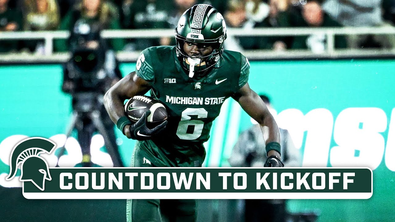6 Days to KICKOFF: Michigan State WR Nick Marsh Highlights | Big Ten Football