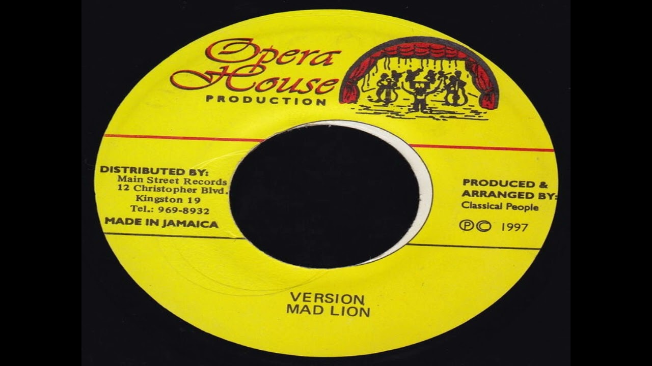 mad lion riddim opera house 1997  by dj diego