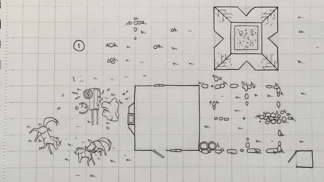 #dungeon23 Room 1