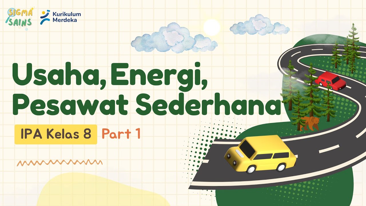 Usaha, Energi, dan Pesawat Sederhana | IPA Kelas 8 Kurikulum Merdeka
