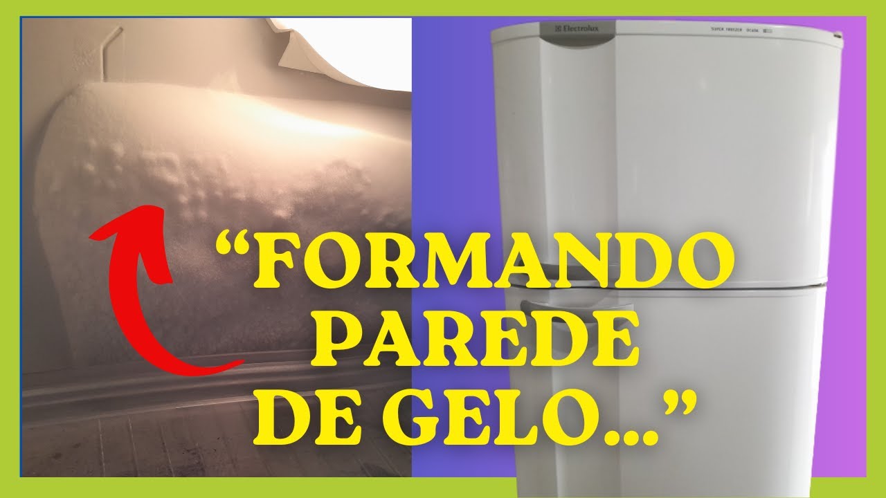 (RESOLVIDO) GELADEIRA FORMANDO PEDRA DE GELO NA PARTE DE BAIXO