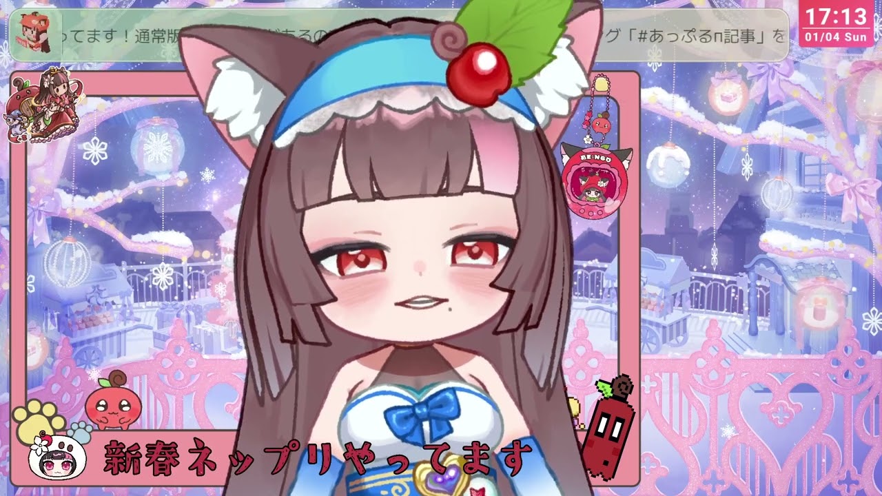 【 JP 】💭┊雑談┊お誕生日イラストのテンプレを考えたりしますね【 #505
