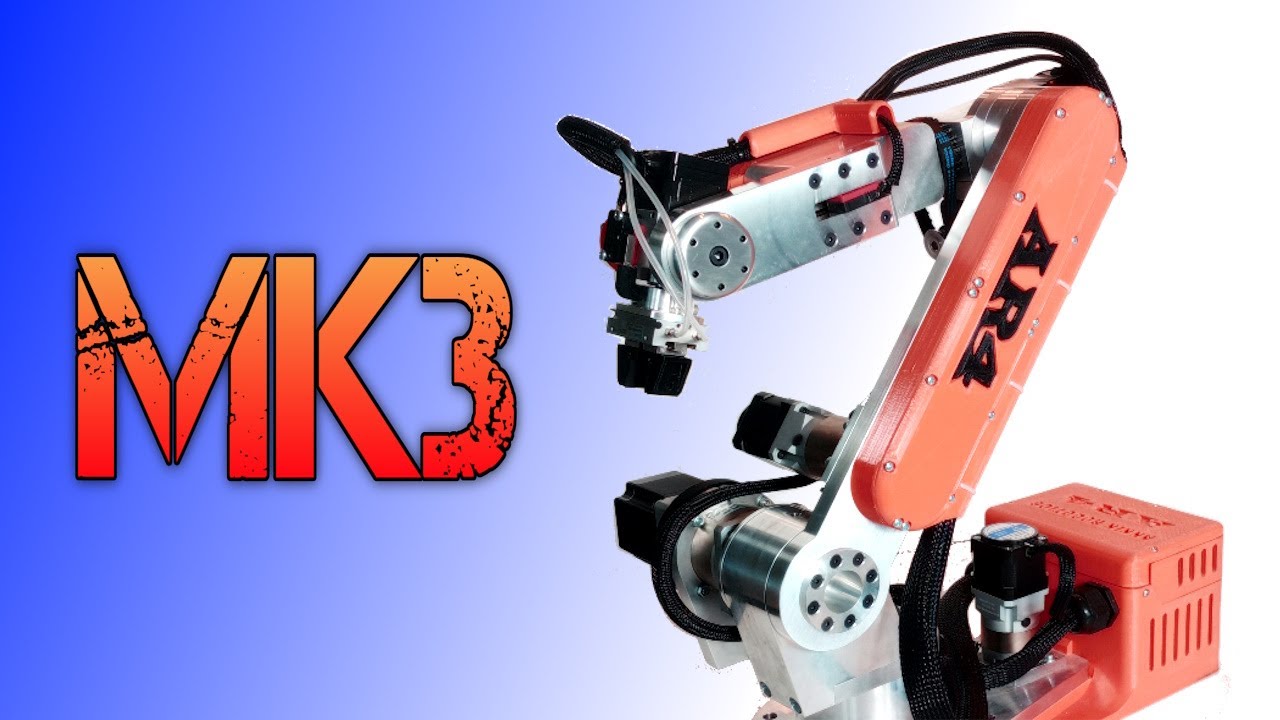 Комплект 6-осевой руки робота AR4-MK3 — самодельный робот с 6 степенями свободы / управление Ardu...