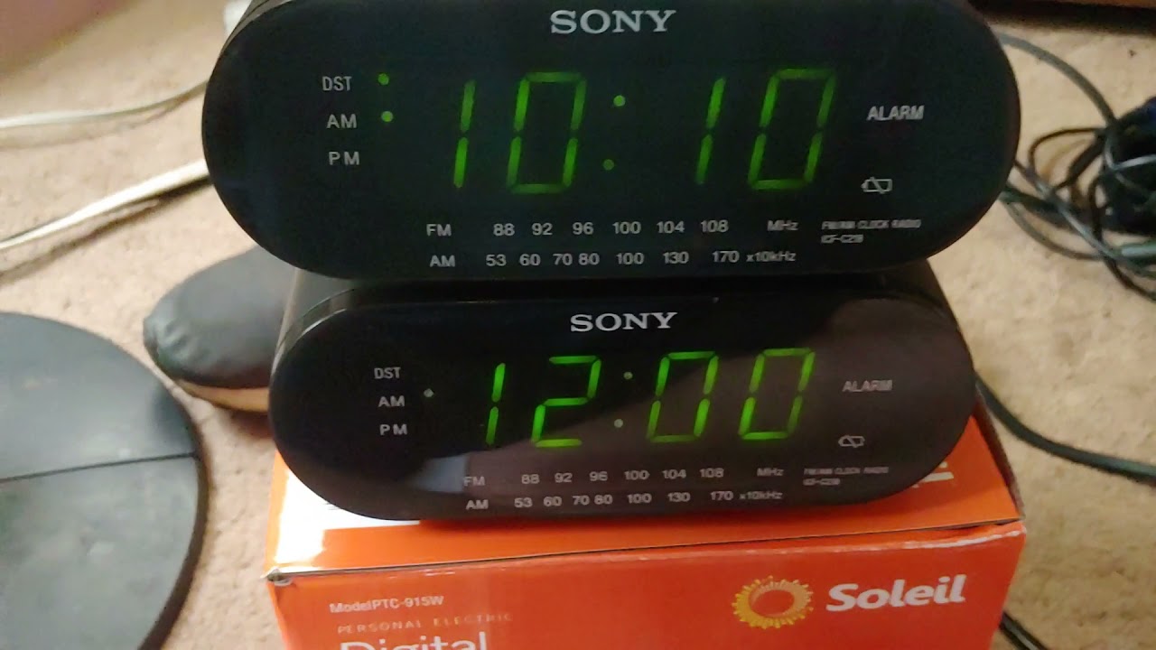 Sony dream machine clock/radio ICF-C218 (First Impressions video)