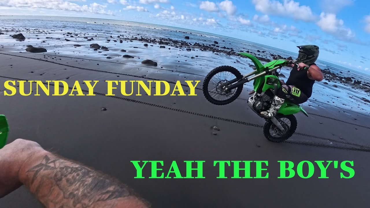 SUNDAY ARVO RIDE WITH THE BOY'S