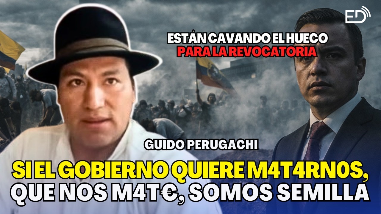 Mientras no sé siga el debido proceso Aquiles Alvarez es un perseguido | Guido Perugachi