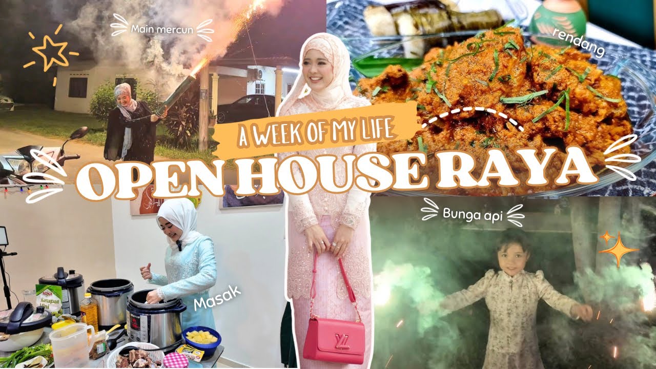 BELANJA ANAK BUAH MAIN BUNGA API BESAR DI OPEN HOUSE RAYA 🌙