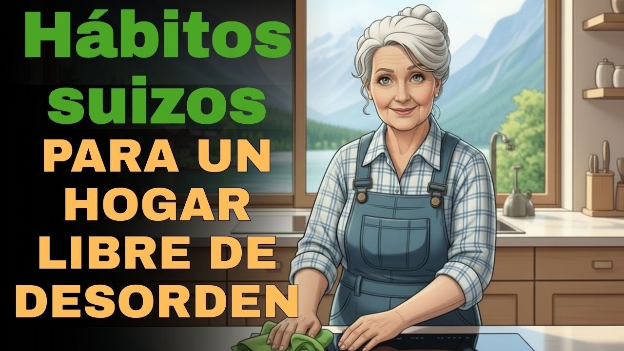 7 hábitos suizos para no tener nunca una casa desordenada