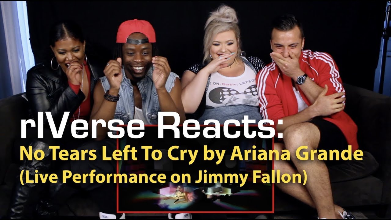 rIVerse Reacts: No Tears Left To Cry by Ariana Grande - Live Performance on Jimmy Fallon Reaction