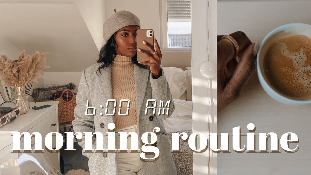 6AM WINTER MORNING ROUTINE | realistic and simple