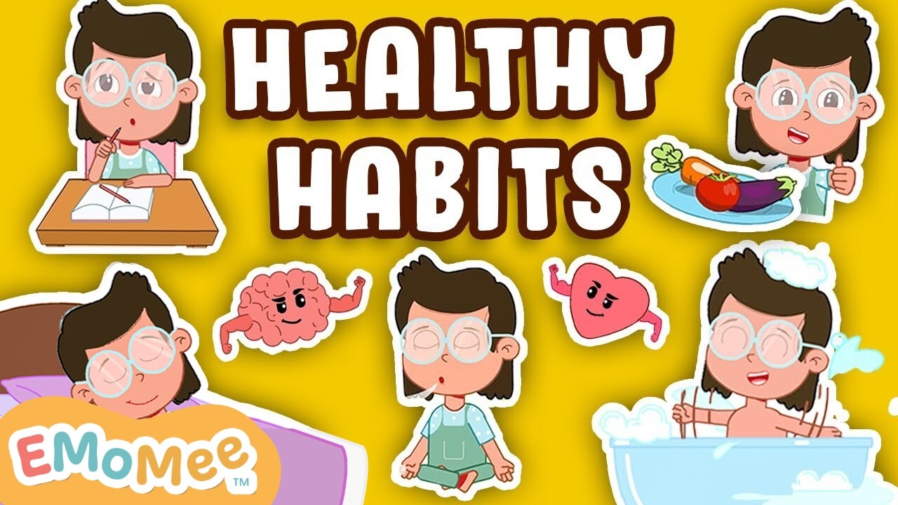 Learn Healthy Habits | Good Habits For Kids | Learning Videos | Kids Cartoon | EMoMee