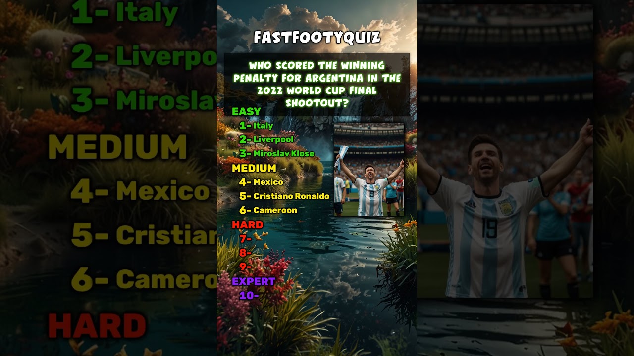 Quiz Are you a real football genius Answer these 10 fresh questions and prove it!