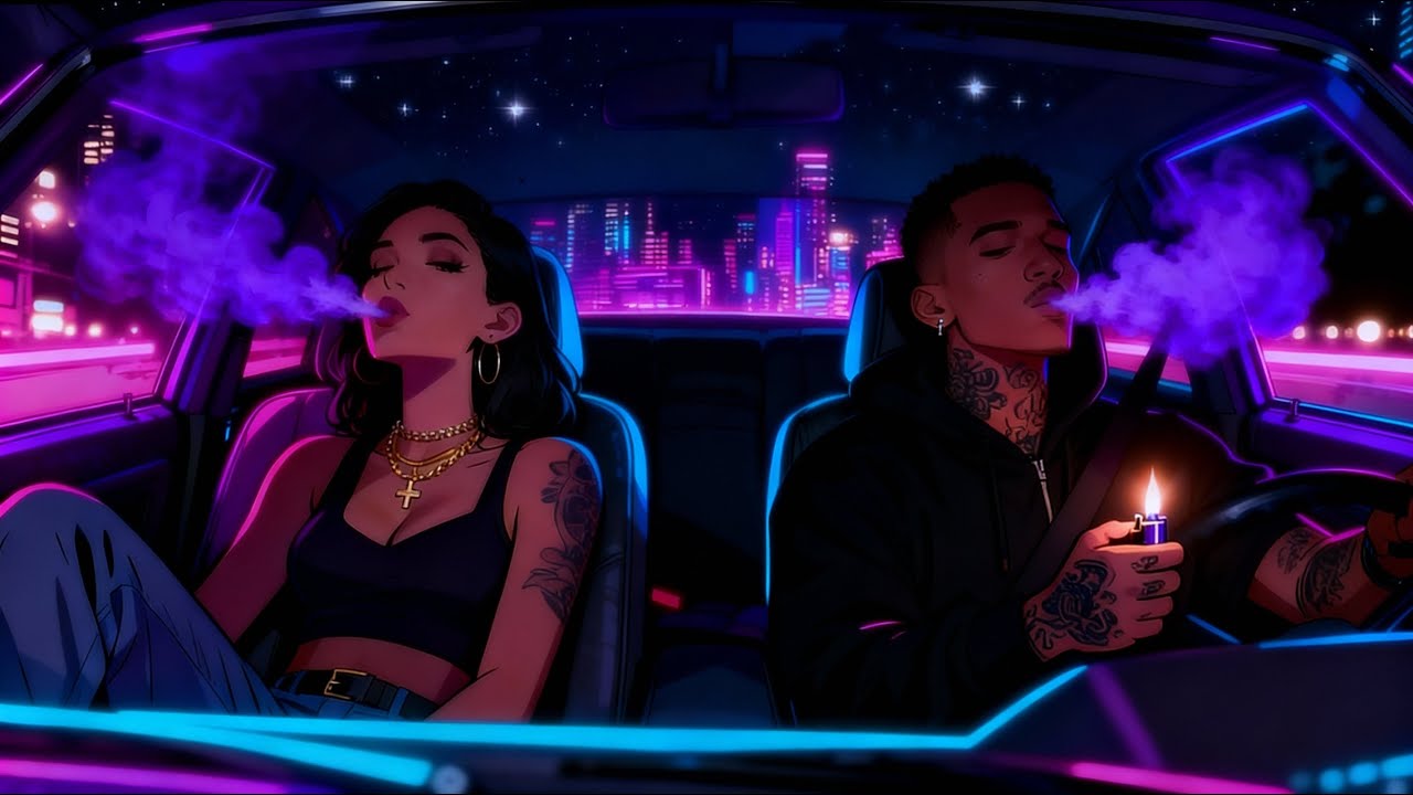 Midnight Haze Playlist | Chill Rap & Bluesy Hip-Hop – 420 Stoner Vibe Music