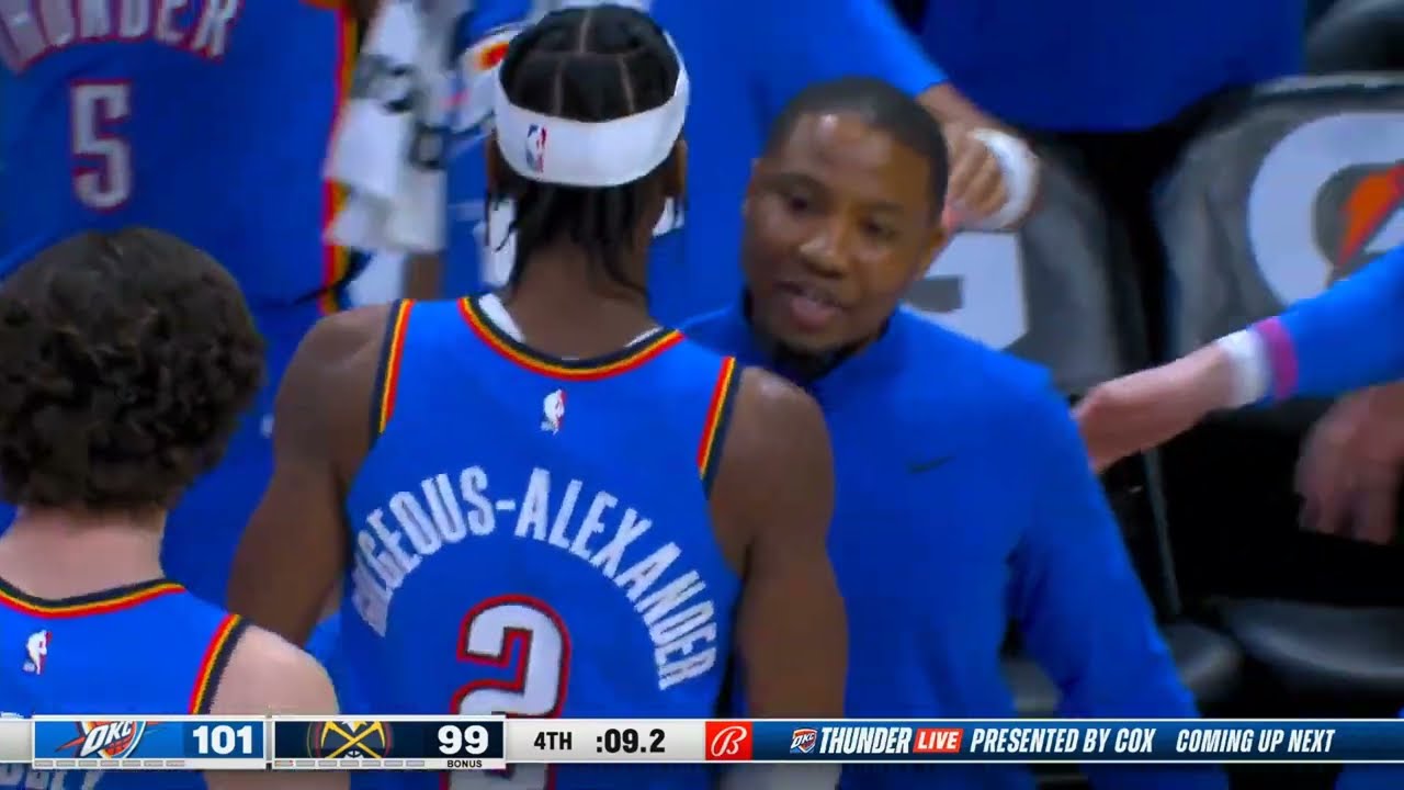 Shai Gilgeous-Alexander hits tough game winner vs Nuggets