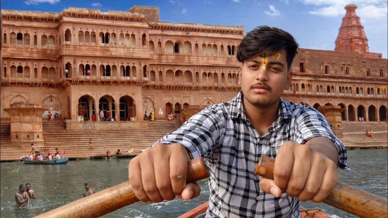काशी जैसा एहसास मथुरा में विश्राम घाट बोटिंग व्लॉग 🛶 