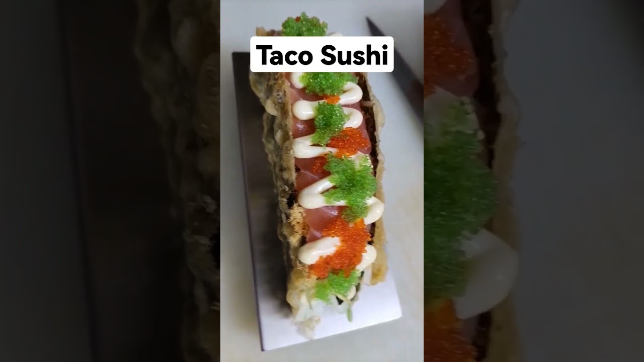 Taco Sushi | #sushi #sushilovers #sushiswap #sushirolls #sushirice #maki #nigirisushi #nigiri #taco