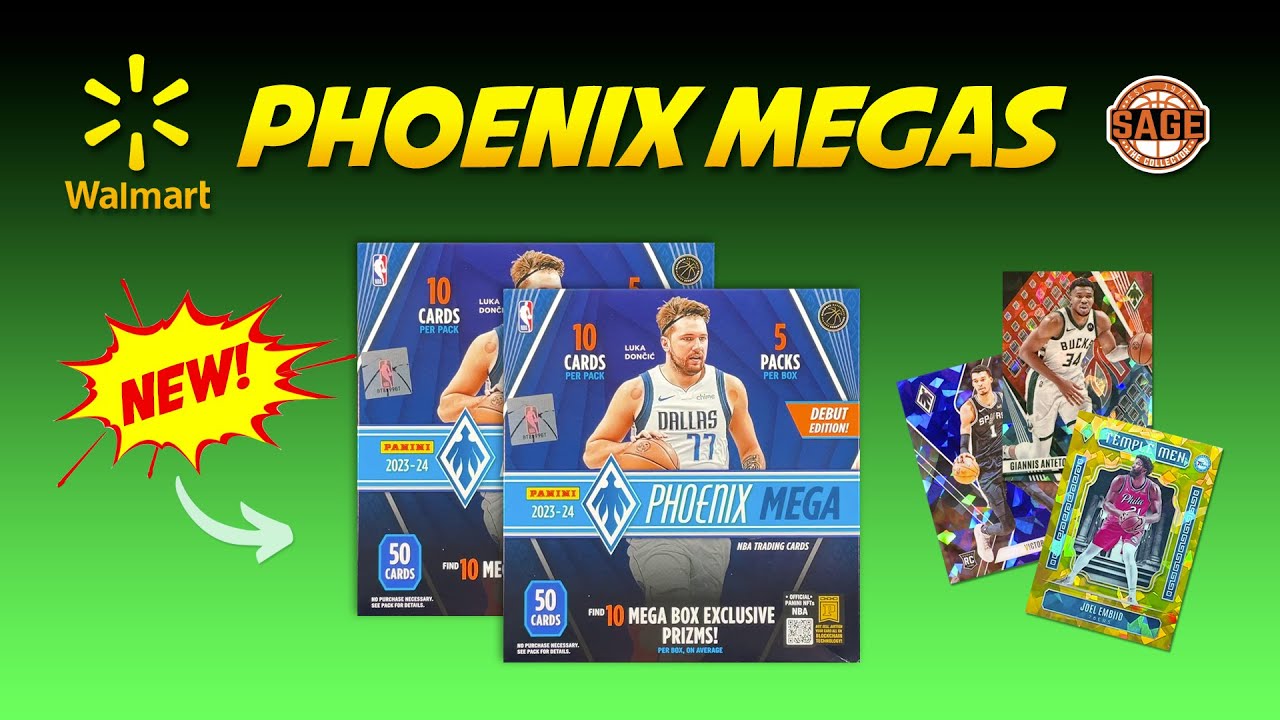 2023-24 Phoenix Basketball Walmart Mega Boxes 🔥 Blue Ice Parallels
