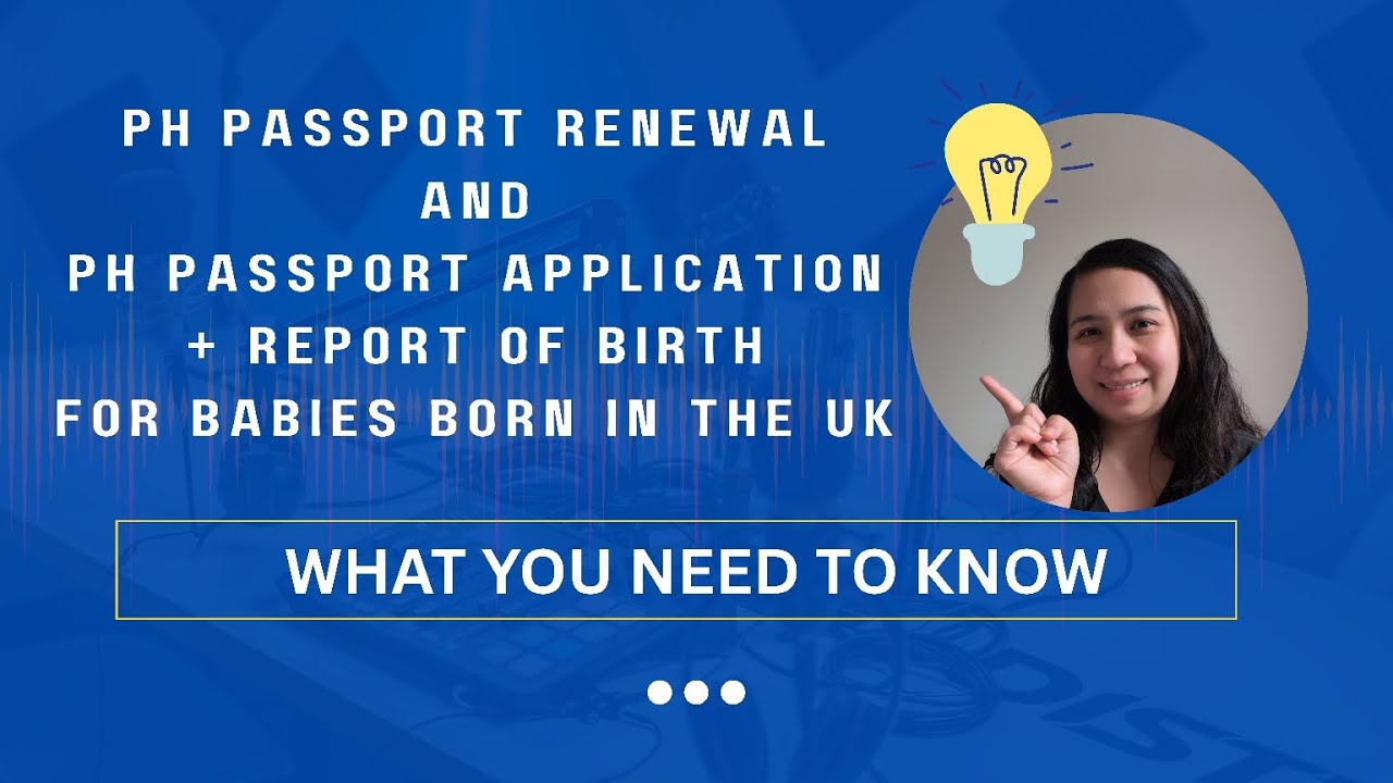 PH PASSPORT RENEWAL AND PH PASSPORT APPLICATION + REPORT OF BIRTH in PH Embassy London| Family Trip