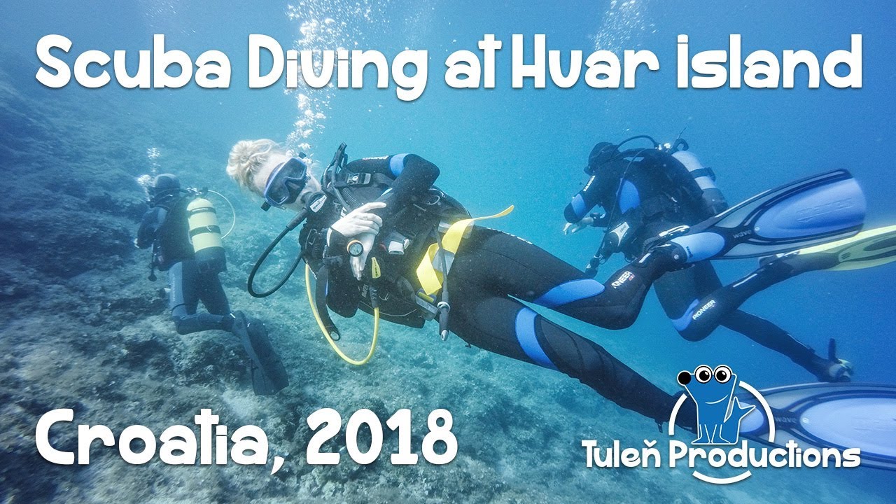 Scuba Diving at Hvar Island, Croatia, August / September 2017