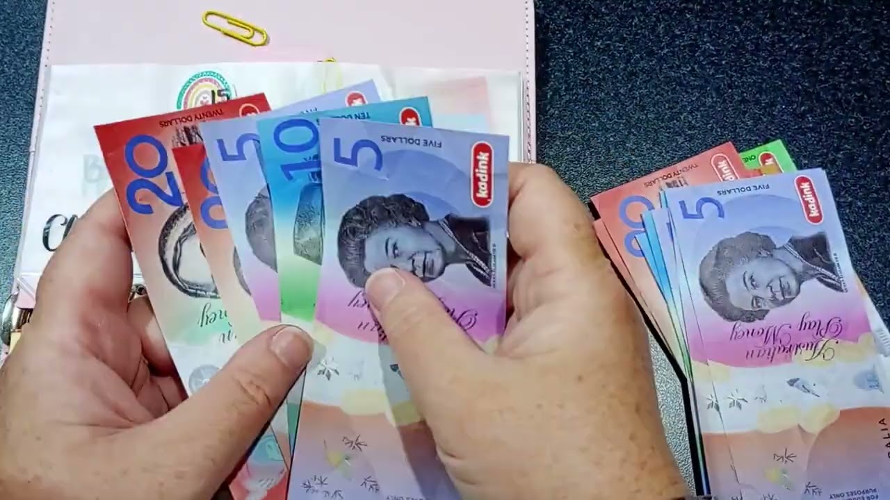 March 2026 Week 2 ~ Oakkey's Kitchen Table ~ Aussie Cash Stuffing ~ Planning the Week on Pay Day