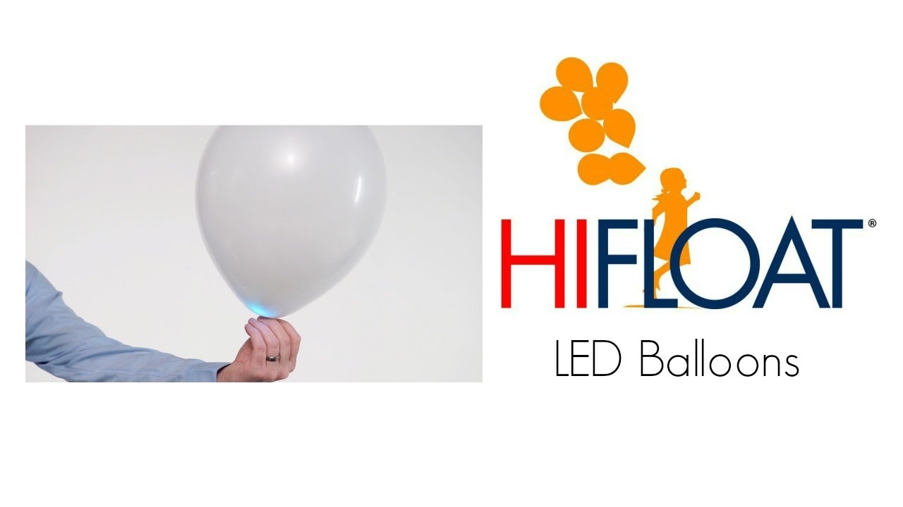 How to Use HI-FLOAT in LED Balloons