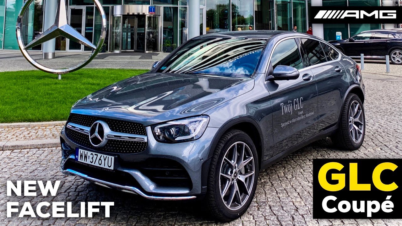 2020 MERCEDES GLC Coupé New FACELIFT GLC 220d AMG Line MBUX Review POV Drive Better than BMW X4?!