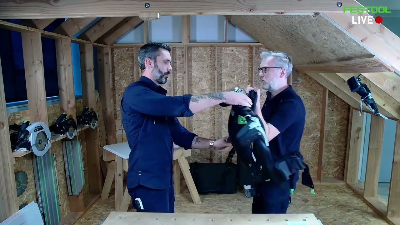 Festool LIVE 🔴[FR] | Exosquelette ExoActive