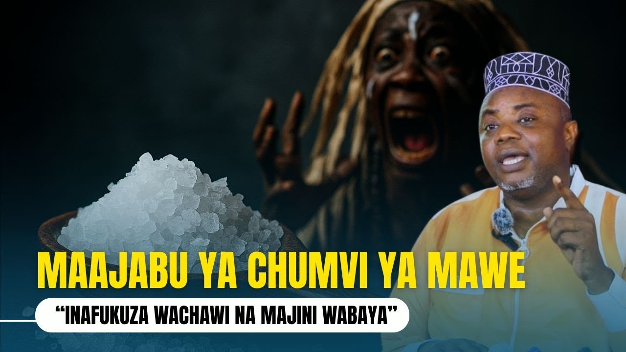 JE, UNAJUA KAMA CHUMVI YA MAWE INAFUKUZA WACHAWI NA MAJINI WACHAFU NDANI YA NYUMBA? TAZAMA HII