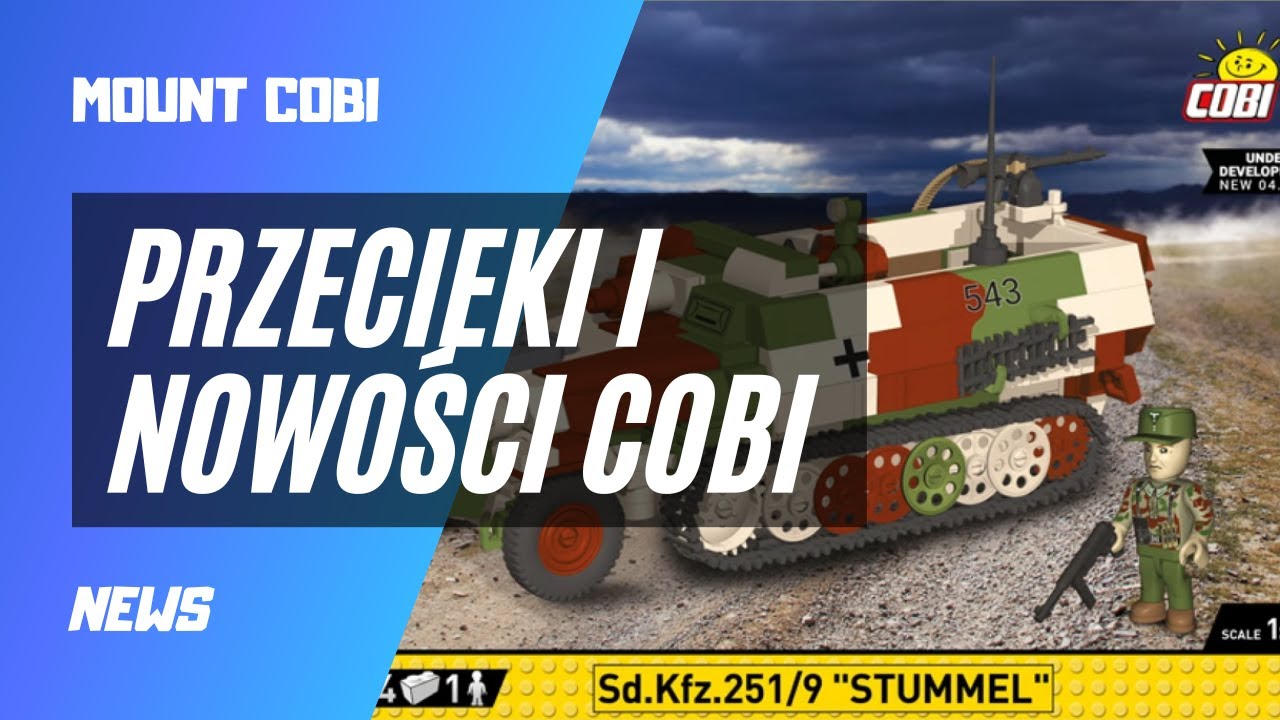 PRZECIEKI I NOWOŚCI COBI - 2023 | COBI News #8