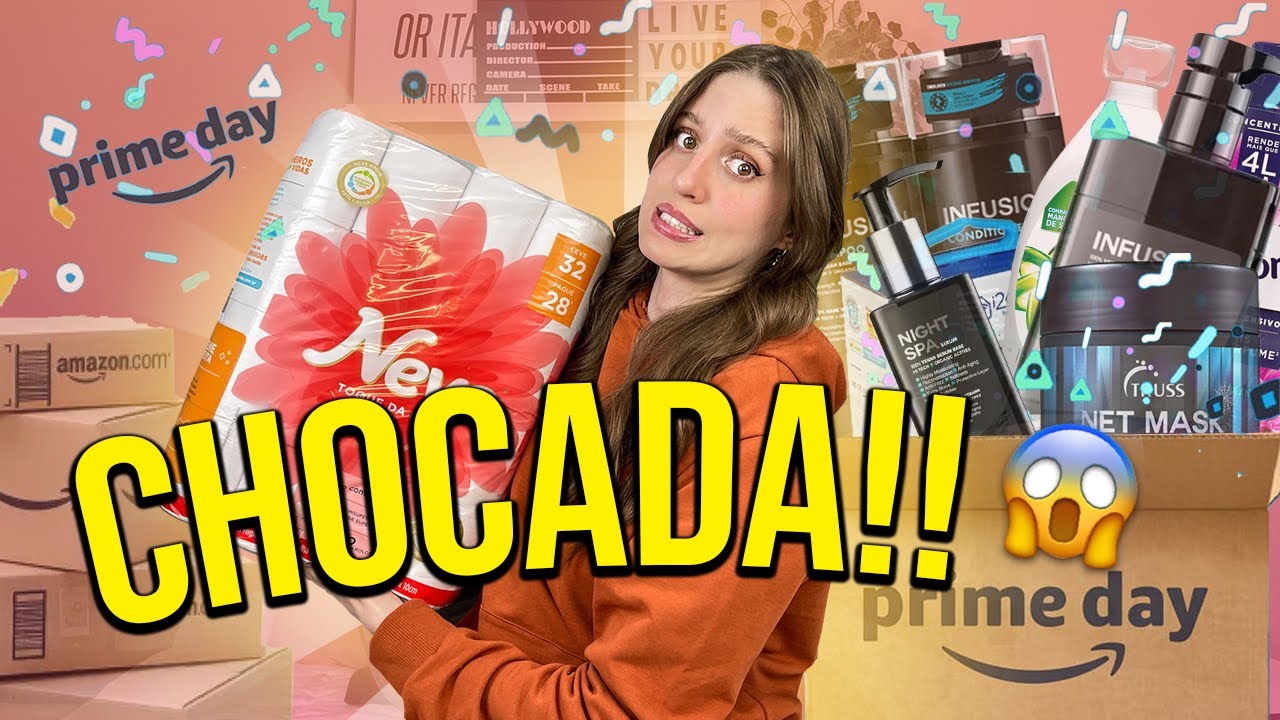 CHEGARAM TODAS AS MINHAS COMPRAS DO AMAZON PRIME DAY!!