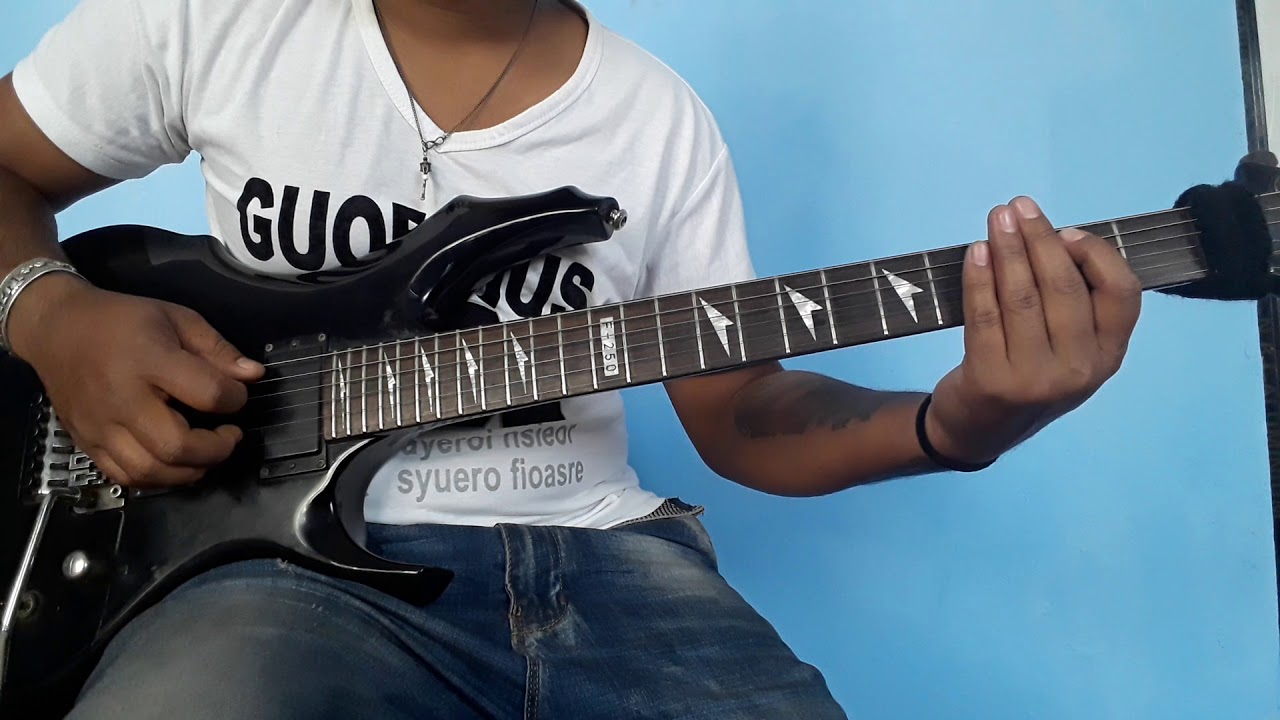 The axe band pallo danda ma guitar lesson