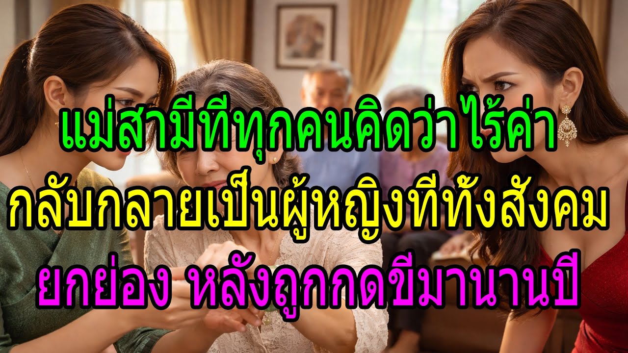 แม่สามีที่ทุกคนคิดว่าไร้ค่า กลับกลายเป็นผู้หญิงที่ทั้งสังคมยกย่อง หลังถูกกดขี่มานานปี