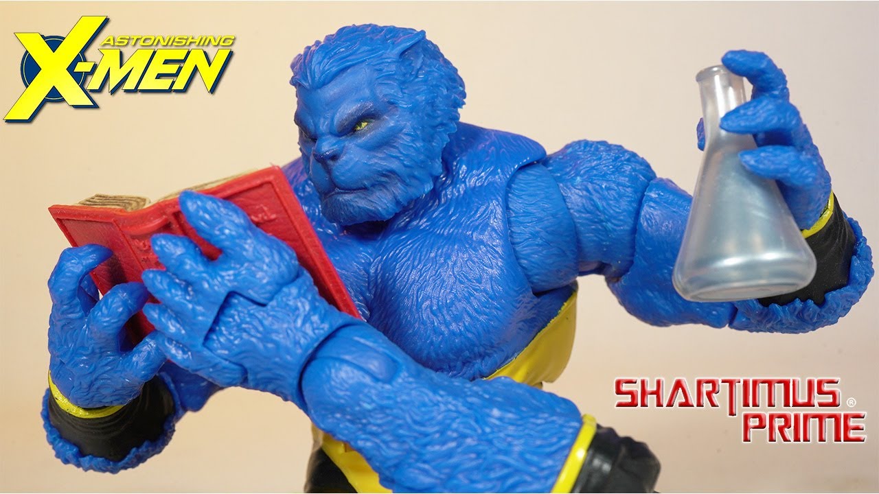 Обзор фигурки Marvel Legends BEAST Astonishing X-Men 2025 Mini Comic Wave 2 от Hasbro