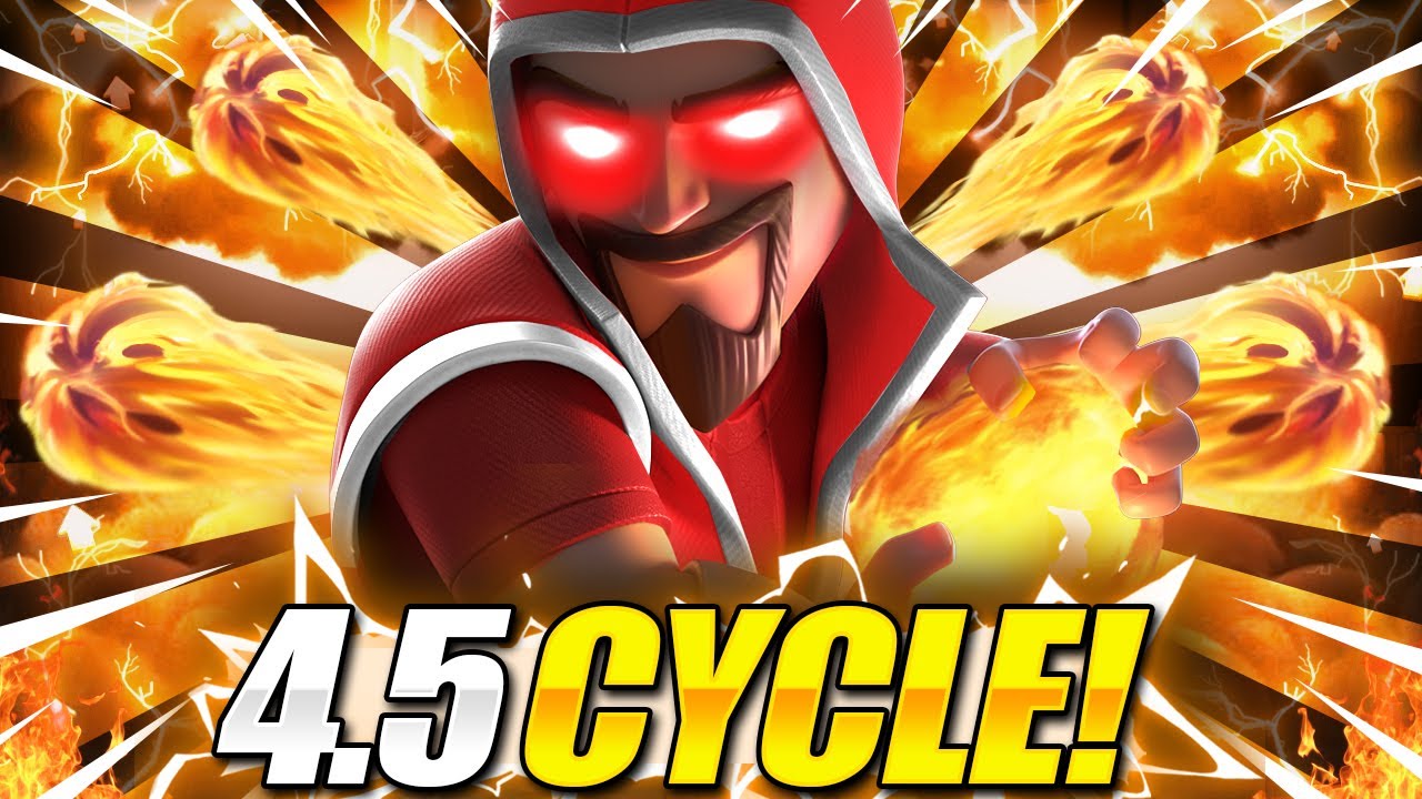 WORLD’S MOST TOXIC DECK!! NEW 4.5 WIZARD CYCLE IN CLASH ROYALE!!