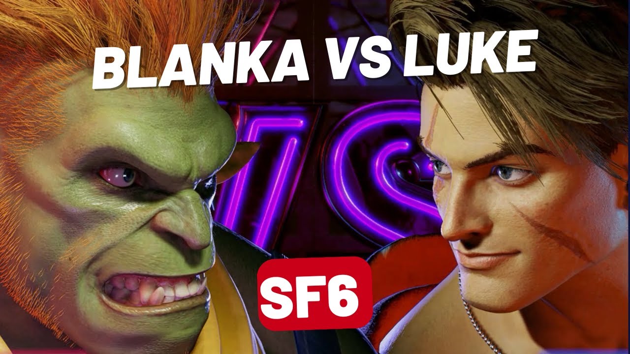 Street Fighter 6 | BLANKA vs LUKE | Lv 7.