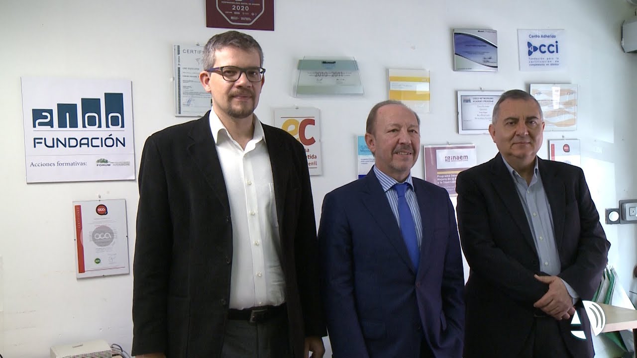 El director gerente del Inaem conoce de primera mano la formaci&oacute;n de Fundaci&oacute;n 2100