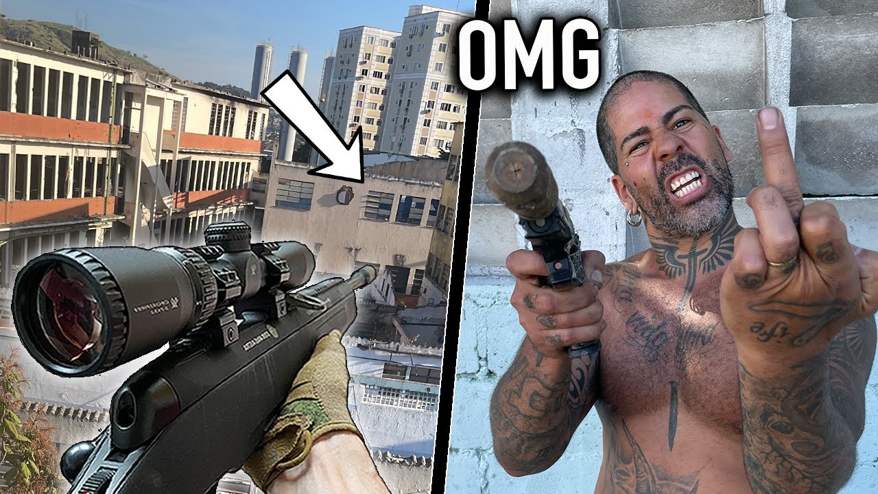 Terrifying Moment at Airsoft Game in Brazil..