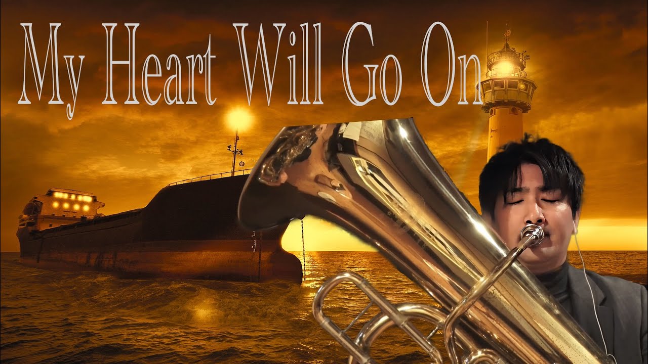 TITANIC  My Heart Will Go On   tuba solo