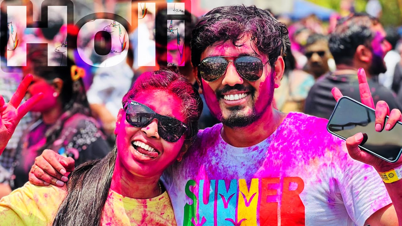 Pune - HOLI CELEBRATION AT SUNNY'S WORLD 2024 🔥🔥 #marathivlog