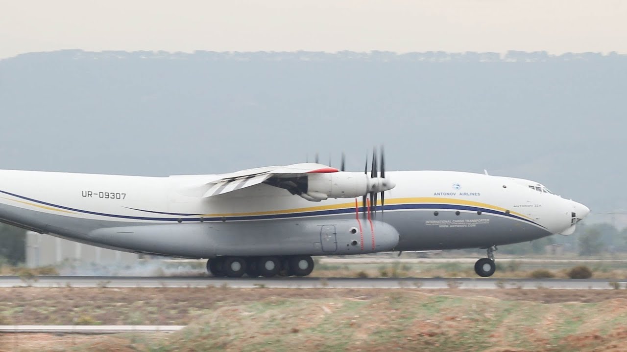 AN22 [Sound HD] Landing .Torrejón Air Base, Madrid 2019