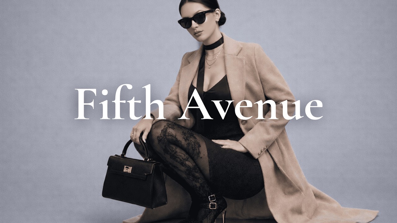 Fifth Avenue Luxury Shopping  NYC Deep House Soundtrack 2026