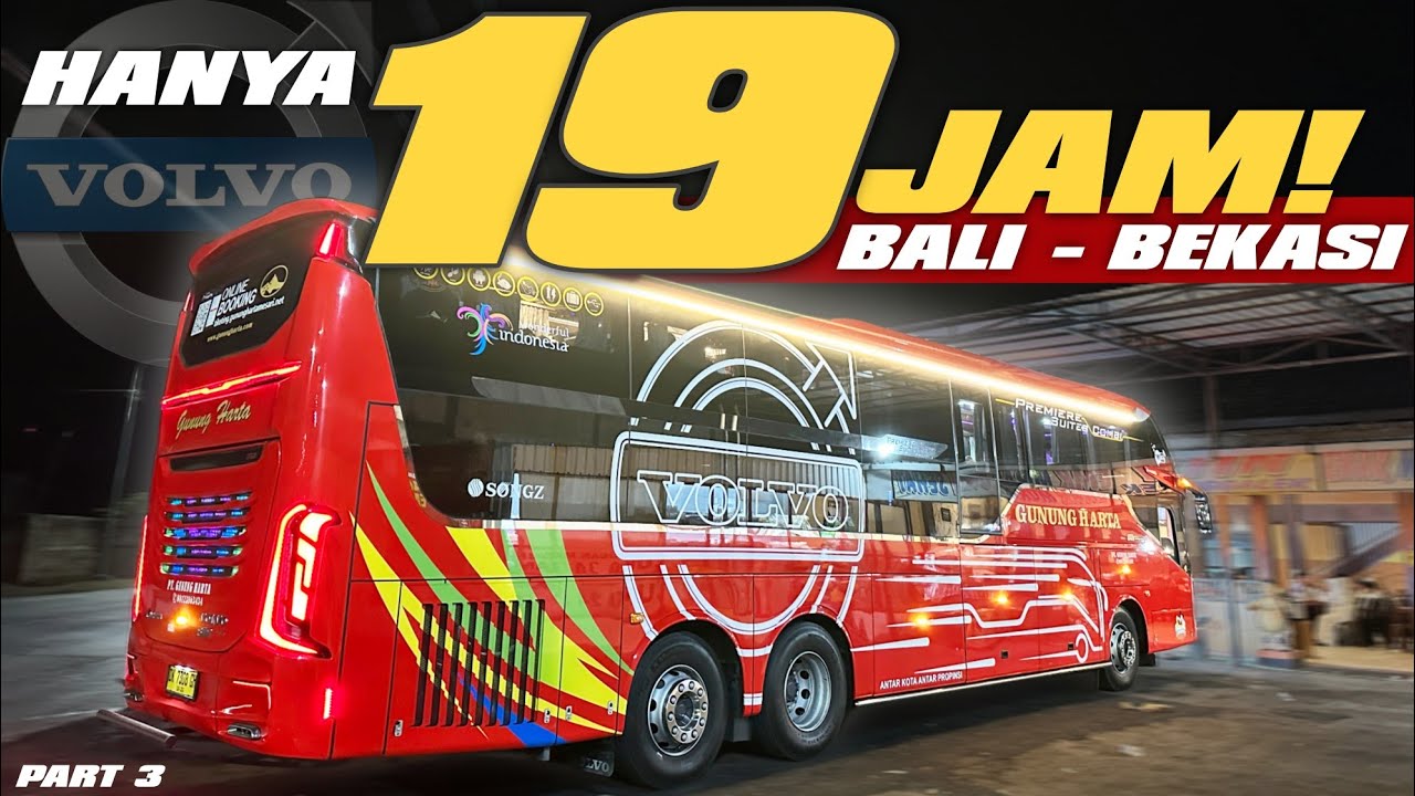 PECAH REKOR‼️😱 BALI - BEKASI HANYA 19JAM‼️🔥 - Trip Gunung Harta Premiere Suites Combi PART 3