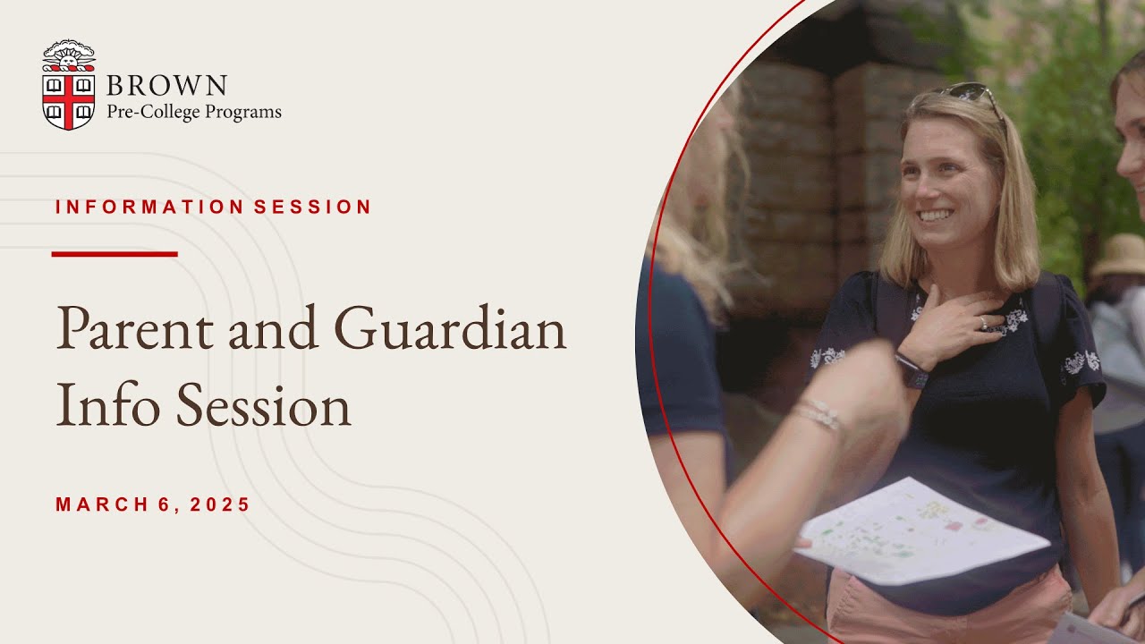 Parent and Guardian Information Session (2025 Information Session)